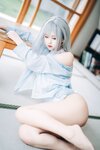 [Cosplay] 萌芽儿o0 - 白泳装