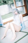 [Cosplay] 萌芽儿o0 - 白泳装