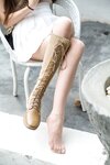 [Cosplay] Sia不吃鱼 纯白超短裙