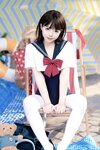 [Cosplay] Bangni邦尼 - 反差JK泳装