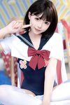 [Cosplay] Bangni邦尼 - 反差JK泳装