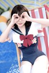[Cosplay] Bangni邦尼 - 反差JK泳装