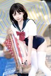 [Cosplay] Bangni邦尼 - 反差JK泳装