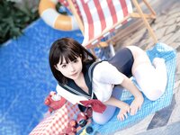 [Cosplay] Bangni邦尼 - 反差JK泳装