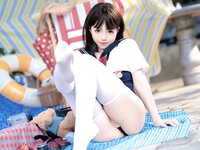 [Cosplay] Bangni邦尼 - 反差JK泳装