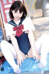 [Cosplay] Bangni邦尼 - 反差JK泳装