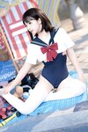 [Cosplay] Bangni邦尼 - 反差JK泳装