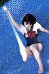 [Cosplay] Bangni邦尼 - 反差JK泳装