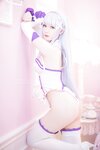 [Cosplay] 霜月shimo - NO.006 艾米莉亚 [17P-218MB]
