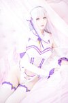 [Cosplay] 霜月shimo - NO.006 艾米莉亚 [17P-218MB]