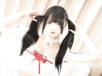 [Cosplay] 萝莉神楽板真冬之草莓蛋糕