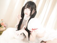 [Cosplay] 萝莉神楽板真冬之草莓蛋糕
