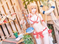 [Cosplay] 霜月shimo - NO.025 Asuna泳装 [20P-370MB]
