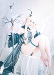 [Cosplay] 霜月shimo - NO.028 明日方舟 闪灵 [17P-263MB]