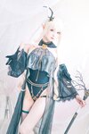 [Cosplay] 霜月shimo - NO.028 明日方舟 闪灵 [17P-263MB]