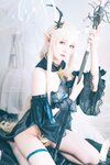 [Cosplay] 霜月shimo - NO.028 明日方舟 闪灵 [17P-263MB]