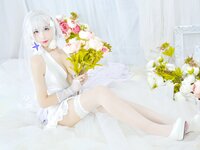 [Cosplay] Jean 九曲 - Blue Sea Lane 碧海航线 花嫁光辉