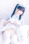 [Cosplay] 霜月shimo - NO.004 女仆裙 [14P-158MB]