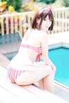 [Cosplay] 霜月shimo - NO.024 加藤惠泳衣 [19P-277MB]