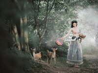 [Cosplay] 年年 - 爱丽丝仙境 [50P-218.40MB]