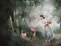[Cosplay] 年年 - 爱丽丝仙境 [50P-218.40MB]