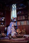 [Cosplay] Hana 花柒 - Patchouli Pajamas 帕秋莉睡衣