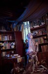 [Cosplay] Hana 花柒 - Patchouli Pajamas 帕秋莉睡衣