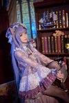 [Cosplay] Hana 花柒 - Patchouli Pajamas 帕秋莉睡衣