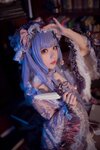 [Cosplay] Hana 花柒 - Patchouli Pajamas 帕秋莉睡衣