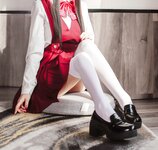 [Cosplay] Rinaijiao 日奈娇 - JK Girl Red Skirt JK少女红裙