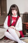 [Cosplay] Rinaijiao 日奈娇 - JK Girl Red Skirt JK少女红裙