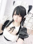 [Cosplay] 霜月shimo - NO.023 爱宕女仆 [16P2V-174MB]
