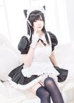 [Cosplay] 霜月shimo - NO.023 爱宕女仆 [16P2V-174MB]