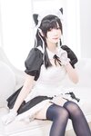 [Cosplay] 霜月shimo - NO.023 爱宕女仆 [16P2V-174MB]