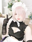 [Cosplay] 霜月shimo - NO.011 玛修女仆 [14P-131MB]