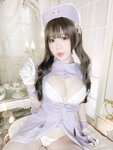 [Cosplay] 霜月shimo - NO.091 紫护士 [20P-130MB]