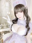 [Cosplay] 霜月shimo - NO.091 紫护士 [20P-130MB]