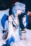 [Cosplay] 霜月shimo - NO.091 紫护士 [20P-130MB]
