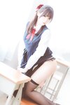 [Cosplay] 霜月shimo - NO.034 JK [17P-204MB]