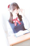 [Cosplay] 霜月shimo - NO.034 JK [17P-204MB]