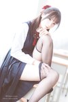 [Cosplay] 霜月shimo - NO.034 JK [17P-204MB]