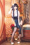 [Cosplay] 霜月shimo - NO.047 碧蓝航线 吾妻旗袍 [12P1V-338MB]