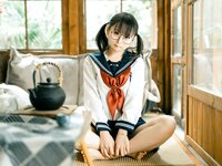 [Cosplay] Yosuzu Lingyi 幼水铃衣 - Twin Ponytails 双马尾