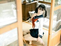 [Cosplay] Yosuzu Lingyi 幼水铃衣 - Twin Ponytails 双马尾