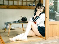 [Cosplay] Yosuzu Lingyi 幼水铃衣 - Twin Ponytails 双马尾