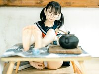 [Cosplay] Yosuzu Lingyi 幼水铃衣 - Twin Ponytails 双马尾