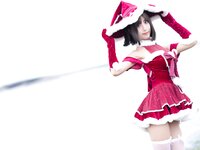 [Cosplay] 职业奶妈三水子 - 圣诞小裙子