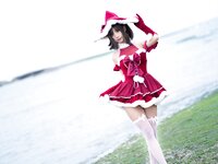 [Cosplay] 职业奶妈三水子 - 圣诞小裙子