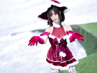[Cosplay] 职业奶妈三水子 - 圣诞小裙子