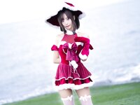 [Cosplay] 职业奶妈三水子 - 圣诞小裙子